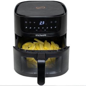 KitchenMi Airfryer 6 lt Siyah Fritöz