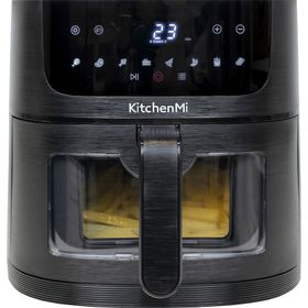KitchenMi Airfryer 6 lt Siyah Fritöz