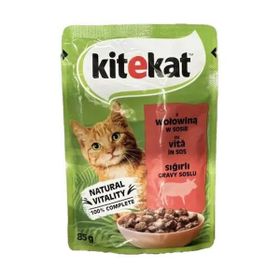 Kitekat Sığır Etli 85 gr Kedi Yaş Maması