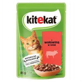 Kitekat Sığır Etli 85 gr Kedi Yaş Maması