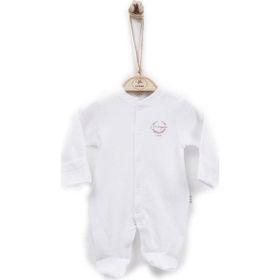Kitikate 78432 Beyaz Organic Prematüre Bebek Tulum