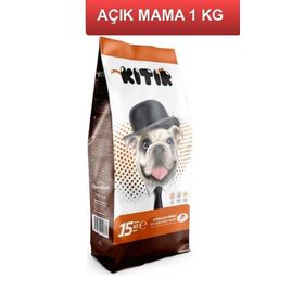 Kıtır Kuzu Etli Prinçli Yetişkin Açık 1 kg Köpek Maması