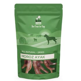 Kito 100 gr Horoz Ayak Çiğnemelik Doğal Glutensiz Organik Köpek Ödül Maması