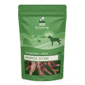 Kito 100 gr Horoz Ayak Çiğnemelik Doğal Glutensiz Organik Köpek Ödül Maması