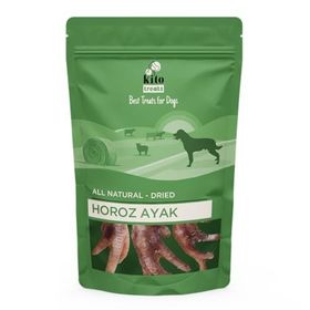 Kito 100 gr Horoz Ayak Çiğnemelik Doğal Glutensiz Organik Köpek Ödül Maması