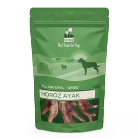 Kito 100 gr Horoz Ayak Çiğnemelik Doğal Glutensiz Organik Köpek Ödül Maması