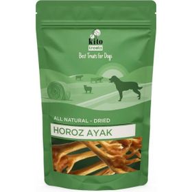 Kito 100 gr Horoz Ayak Çiğnemelik Doğal Glutensiz Organik Köpek Ödül Maması