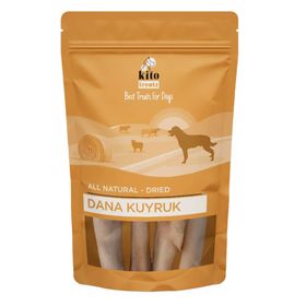 Kito 100 gr Kurutulmuş Dana Kuyruk Çiğnemelik Doğal Glutensiz Organik Köpek Ödül Maması