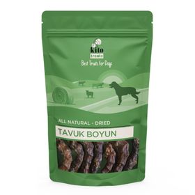 Kito 100 gr Tavuk Boyun Çiğnemelik Doğal Glutensiz Organik Köpek Ödül Maması