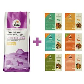 Kito 2.5 kg Yavru Köpek Maması + Fresh Tanışma Paketi