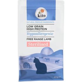 Kito 2 kg Doğal Besi Kuzu Etli Kısır Kedi Maması