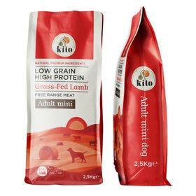 Kito Doğal Besi Kuzu Etli Yetişkin Mini Irklar İçin 2.5 kg Köpek Maması