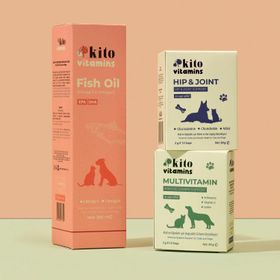 Kito Fish Oil + Hip&joint + Multivitamin Kedi Köpek Vitamini
