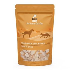 Kito Freeze 30 gr Dried Hindi Göğüs Köpekler için Ödül Maması