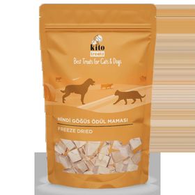 Kito Freeze 30 gr Dried Hindi Göğüs Köpekler için Ödül Maması
