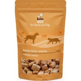 Kito Freeze 30 gr Dried Somon Kediler için Ödül Maması