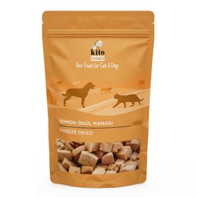 Kito Freeze 30 gr Dried Somon Kediler için Ödül Maması