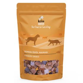 Kito Freeze 30 gr Dried Somon Kediler için Ödül Maması