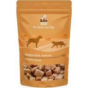 Kito Freeze 30 gr Dried Somon Köpekler için Ödül Maması