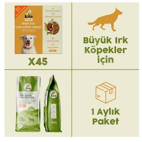 Kito Fresh 15 kg 45 Adet Hindi Etli Yetişkin Köpek Maması