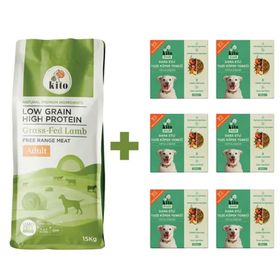 Kito Fresh 15 kg 6 Adet Dana Etli Yetişkin Köpek Maması