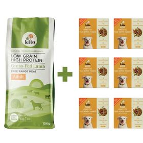 Kito Fresh 15 kg 6 Adet Hindi Etli Yetişkin Köpek Maması