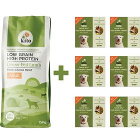 Kito Fresh 15 kg 6 Adet Tavuk Etli Yetişkin Köpek Maması