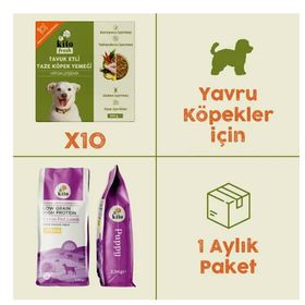 Kito Fresh 2.5 kg 10 Adet Tavuk Etli Yavru Köpek Maması