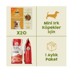 Kito Fresh 2.5 kg 20 Adet Hindi Etli Yetişkin Mini Irk Köpek Maması