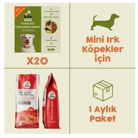 Kito Fresh 2.5 kg 20 Adet Tavuk Etli Yetişkin Mini Irk Köpek Maması