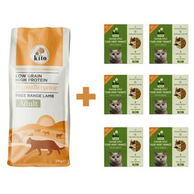 Kito Fresh 2 kg 6 Adet Tavuk Etli Yetişkin Kedi Maması
