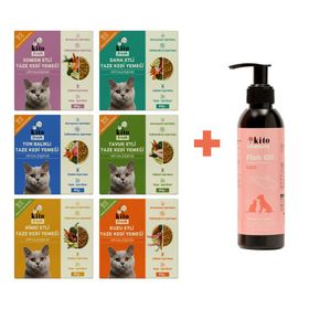 Kito Fresh 200 ml Kediler için Balık Yağı