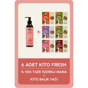 Kito Fresh 200 ml Köpekler için Balık Yağı