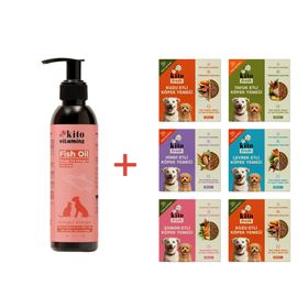 Kito Fresh 200 ml Köpekler için Balık Yağı