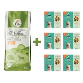 Kito Fresh 7 kg 6 Adet Levrek Etli Yetişkin Köpek Maması