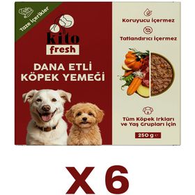 Kito Fresh Dana Etli 6x1.5 kg Köpek Maması