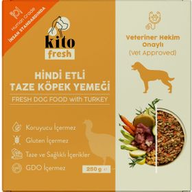Kito Fresh Hindi Etli 250 gr Köpek Maması