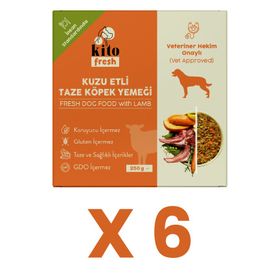 Kito Fresh Kuzu Etli 6x1.5 kg Köpek Maması