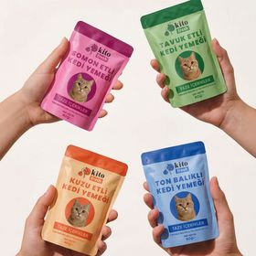 Kito Fresh Somon Etli 80 gr Kedi Mama