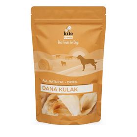 Kito Kurutulmuş Dana Kulak Çiğnemelik %100 Doğal Glutensiz Organik 100 gr Köpek Ödül Maması