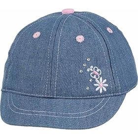 Kitti Siperli Denim Bebek Şapkası