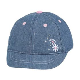 Kitti Siperli Denim Bebek Şapkası