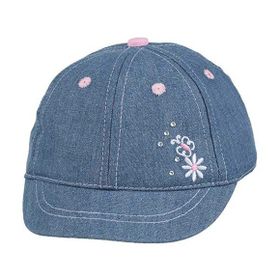 Kitti Siperli Denim Bebek Şapkası