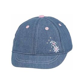 Kitti Siperli Denim Bebek Şapkası
