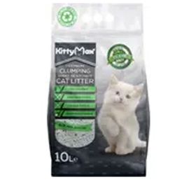 KittyMax Aloe Vera Kokulu Topaklaşan Kalın Taneli Bentonit 10 lt Kedi Kumu
