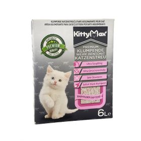KittyMax Bebek Pudrası Kokulu İnce Taneli 6 lt Kedi Kumu