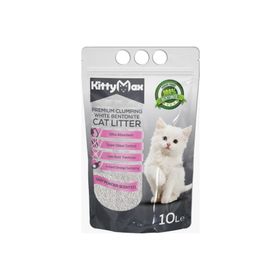 Kittymax Bentonit İnce Tane Bebek Pudra Kokulu 10 lt Kedi Kumu
