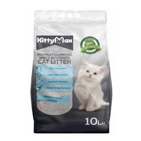 Kittymax Marsilya Sabunu Kokulu Bentonit 10 lt Kedi Kumu