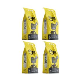 Kityus Aktif Karbonlu Bentonit 4x5 lt Kedi Kumu
