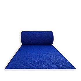 Kıvırcık Paspas 12 mm 100x300 cm Mavi Paspas